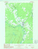 Landry Maine Historical topographic map, 1:24000 scale, 7.5 X 7.5 Minute, Year 1986
