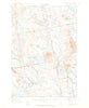 Lead Mountain Maine Historical topographic map, 1:62500 scale, 15 X 15 Minute, Year 1957