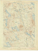 Lead Mtn Maine Historical topographic map, 1:62500 scale, 15 X 15 Minute, Year 1932