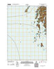 Leadbetter Island Maine Historical topographic map, 1:24000 scale, 7.5 X 7.5 Minute, Year 2011