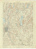 Lewiston Maine Historical topographic map, 1:62500 scale, 15 X 15 Minute, Year 1908