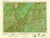 Lewiston Maine Historical topographic map, 1:250000 scale, 1 X 2 Degree, Year 1969