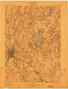 Lewiston Maine Historical topographic map, 1:62500 scale, 15 X 15 Minute, Year 1908