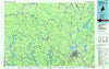 Lewiston Maine Historical topographic map, 1:100000 scale, 30 X 60 Minute, Year 1986