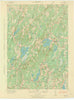 Liberty Maine Historical topographic map, 1:62500 scale, 15 X 15 Minute, Year 1942