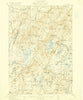 Liberty Maine Historical topographic map, 1:62500 scale, 15 X 15 Minute, Year 1916