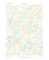 Liberty Maine Historical topographic map, 1:62500 scale, 15 X 15 Minute, Year 1916