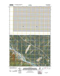 Lille Maine Historical topographic map, 1:24000 scale, 7.5 X 7.5 Minute, Year 2011
