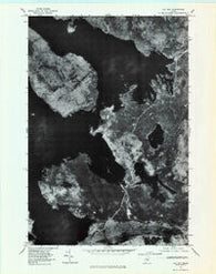 Lily Bay Maine Historical topographic map, 1:24000 scale, 7.5 X 7.5 Minute, Year 1977