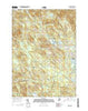 Limerick Maine Current topographic map, 1:24000 scale, 7.5 X 7.5 Minute, Year 2014