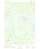 Limerick Maine Historical topographic map, 1:24000 scale, 7.5 X 7.5 Minute, Year 1983
