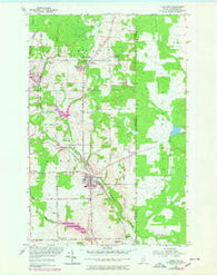 Limestone Maine Historical topographic map, 1:24000 scale, 7.5 X 7.5 Minute, Year 1953