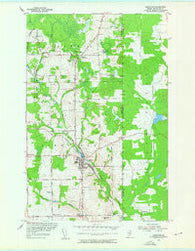 Limestone Maine Historical topographic map, 1:24000 scale, 7.5 X 7.5 Minute, Year 1953