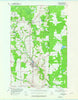 Limestone Maine Historical topographic map, 1:24000 scale, 7.5 X 7.5 Minute, Year 1953