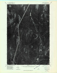 Lincoln NE Maine Historical topographic map, 1:24000 scale, 7.5 X 7.5 Minute, Year 1975