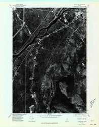 Lincoln SE Maine Historical topographic map, 1:24000 scale, 7.5 X 7.5 Minute, Year 1975