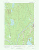 Lincoln Maine Historical topographic map, 1:62500 scale, 15 X 15 Minute, Year 1957