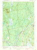 Lincoln Maine Historical topographic map, 1:62500 scale, 15 X 15 Minute, Year 1942
