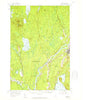 Lincoln Maine Historical topographic map, 1:62500 scale, 15 X 15 Minute, Year 1957