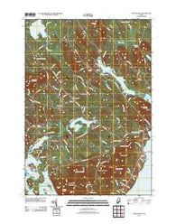 Lincolnville Maine Historical topographic map, 1:24000 scale, 7.5 X 7.5 Minute, Year 2011