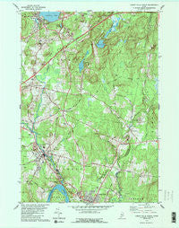 Lisbon Falls North Maine Historical topographic map, 1:24000 scale, 7.5 X 7.5 Minute, Year 1979
