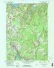 Lisbon Falls North Maine Historical topographic map, 1:24000 scale, 7.5 X 7.5 Minute, Year 1979