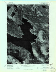 Little Bigelow Mountain Maine Historical topographic map, 1:24000 scale, 7.5 X 7.5 Minute, Year 1977