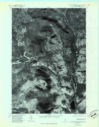 Little Kennebago Lake Maine Historical topographic map, 1:24000 scale, 7.5 X 7.5 Minute, Year 1977