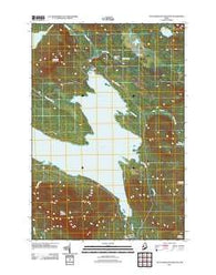 Little Bigelow Mountain Maine Historical topographic map, 1:24000 scale, 7.5 X 7.5 Minute, Year 2011