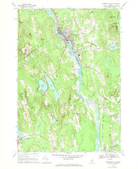 Livermore Falls Maine Historical topographic map, 1:24000 scale, 7.5 X 7.5 Minute, Year 1967