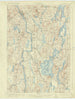 Livermore Maine Historical topographic map, 1:62500 scale, 15 X 15 Minute, Year 1912