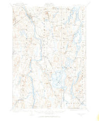 Livermore Maine Historical topographic map, 1:62500 scale, 15 X 15 Minute, Year 1910
