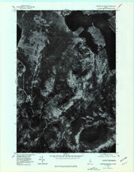 Lobster Mountain Maine Historical topographic map, 1:24000 scale, 7.5 X 7.5 Minute, Year 1977