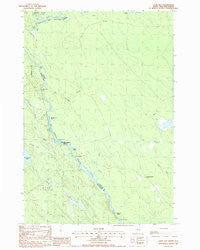 Loon Bay Maine Historical topographic map, 1:24000 scale, 7.5 X 7.5 Minute, Year 1988