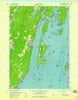 Louds Island Maine Historical topographic map, 1:24000 scale, 7.5 X 7.5 Minute, Year 1955