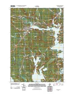 Machias Maine Historical topographic map, 1:24000 scale, 7.5 X 7.5 Minute, Year 2011