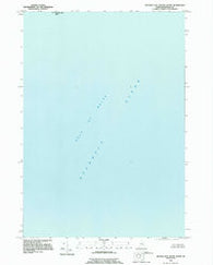 Machias Seal Island South Maine Historical topographic map, 1:24000 scale, 7.5 X 7.5 Minute, Year 1993