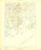 Machias Maine Historical topographic map, 1:62500 scale, 15 X 15 Minute, Year 1918