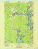 Machias Maine Historical topographic map, 1:24000 scale, 7.5 X 7.5 Minute, Year 1951