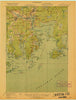 Machias Maine Historical topographic map, 1:62500 scale, 15 X 15 Minute, Year 1918