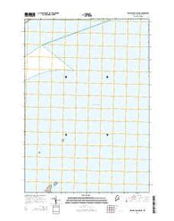 Machias Seal Island Maine Current topographic map, 1:24000 scale, 7.5 X 7.5 Minute, Year 2014