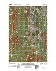 Mapleton Maine Historical topographic map, 1:24000 scale, 7.5 X 7.5 Minute, Year 2011