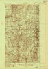 Mars Hill Maine Historical topographic map, 1:48000 scale, 15 X 15 Minute, Year 1936
