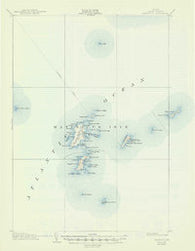 Matinicus Maine Historical topographic map, 1:62500 scale, 15 X 15 Minute, Year 1906