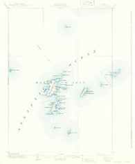 Matinicus Maine Historical topographic map, 1:62500 scale, 15 X 15 Minute, Year 1906