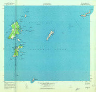 Matinicus Maine Historical topographic map, 1:24000 scale, 7.5 X 7.5 Minute, Year 1953