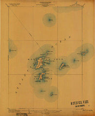 Matinicus Maine Historical topographic map, 1:62500 scale, 15 X 15 Minute, Year 1906