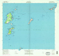 Matinicus Maine Historical topographic map, 1:24000 scale, 7.5 X 7.5 Minute, Year 1953