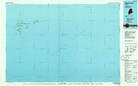 Matinicus Maine Historical topographic map, 1:100000 scale, 30 X 60 Minute, Year 1985