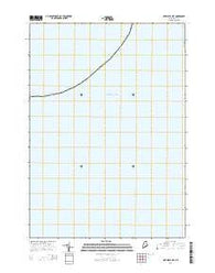 Matinicus OE E Maine Current topographic map, 1:24000 scale, 7.5 X 7.5 Minute, Year 2014